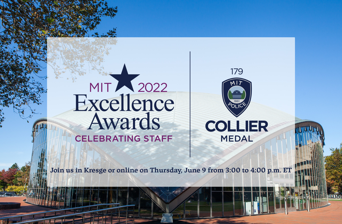 MIT 2022 Excellence Awards and Collier Medal banner